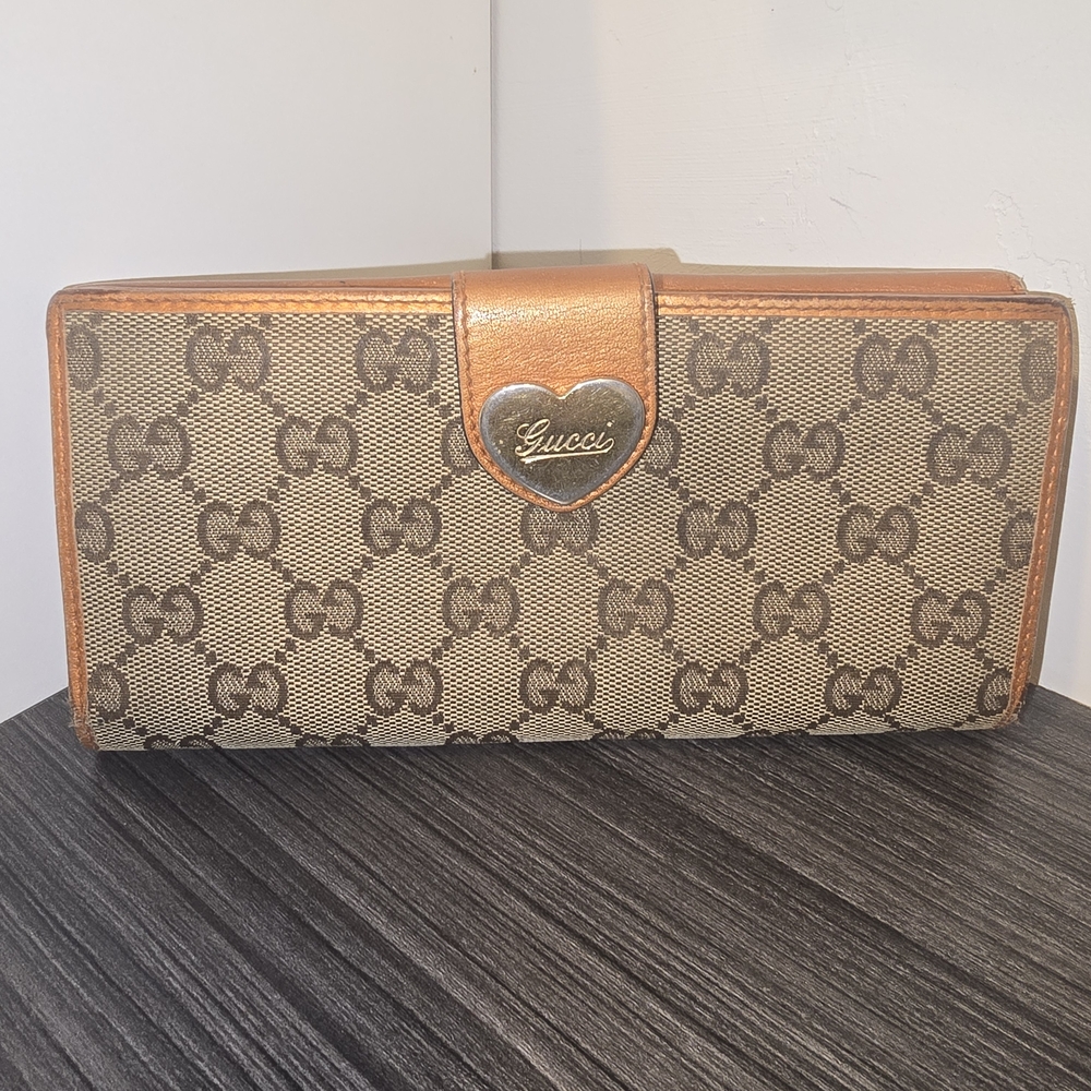 Gucci Brown Monogram Women's Wallet